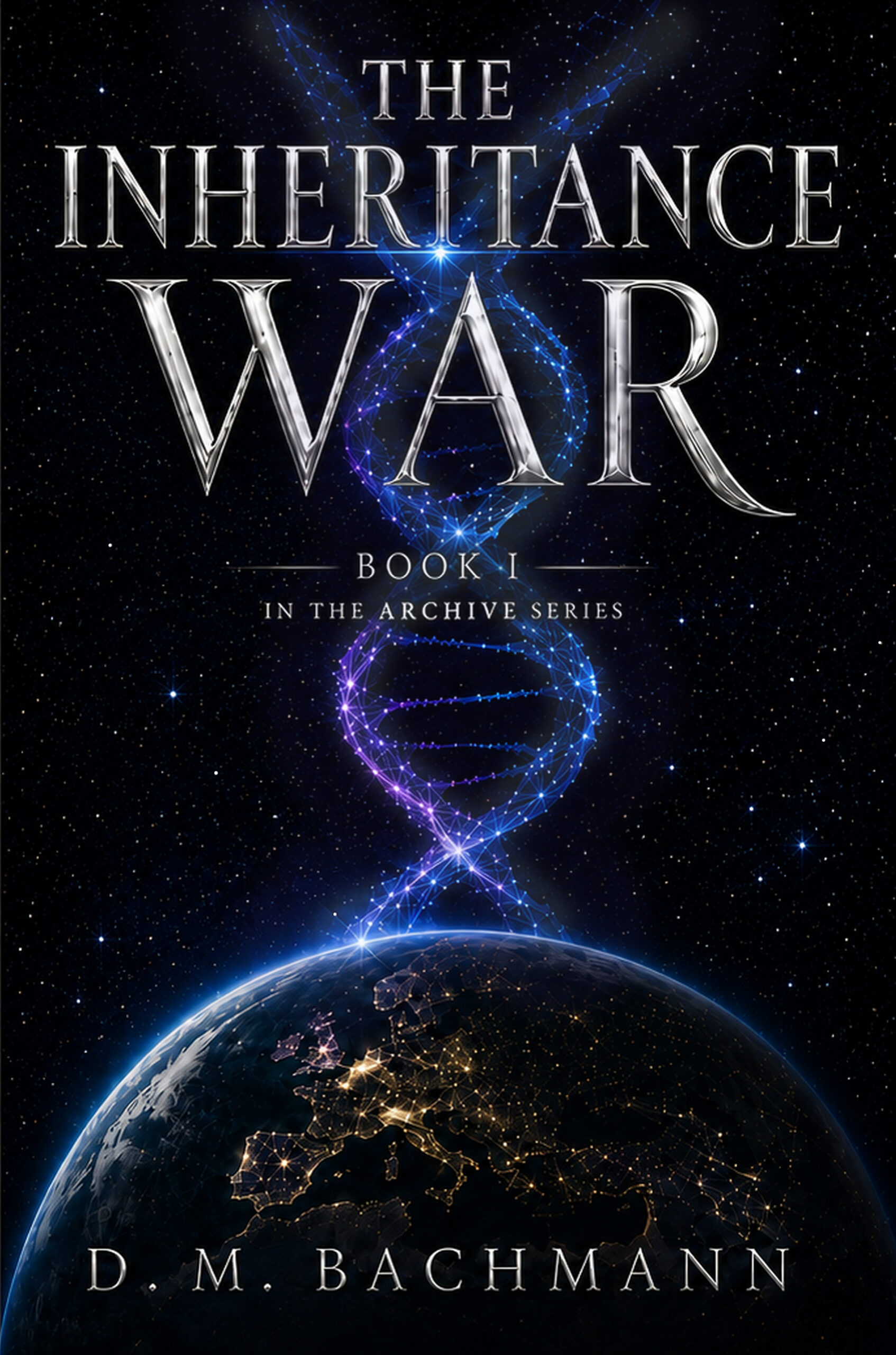 The Inheritance War by D. M. Bachmann book cover